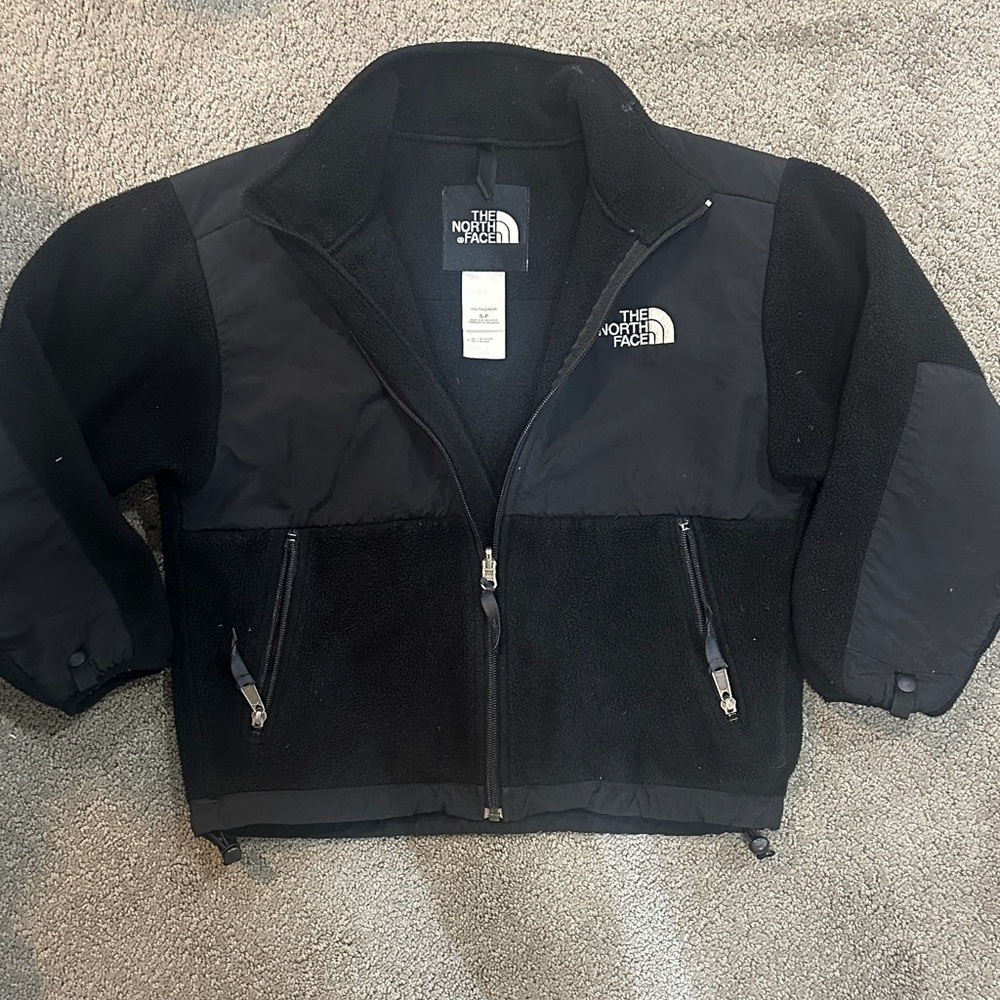 The North Face Kids Black Fleece Jacket